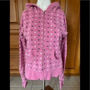 👚3 for $23 - Cute Pink hooded Vest